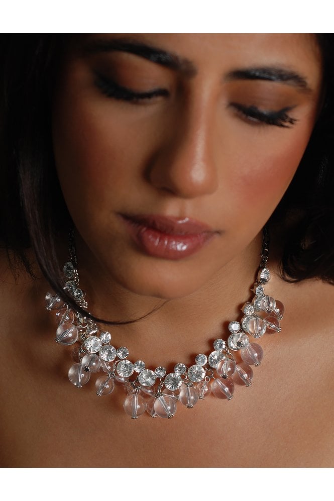 Majique London Glimmering Crystal Magnetic Necklace