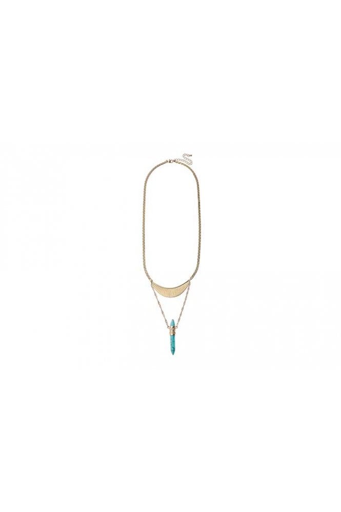 Majique London Turquoise Cascade Pendant Necklace