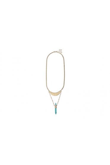 Turquoise Cascade Pendant Necklace