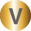 Gold Initial V