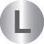 Silver Initial L
