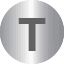 Silver Initial T