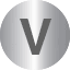 Silver Initial V