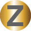 Gold Initial Z