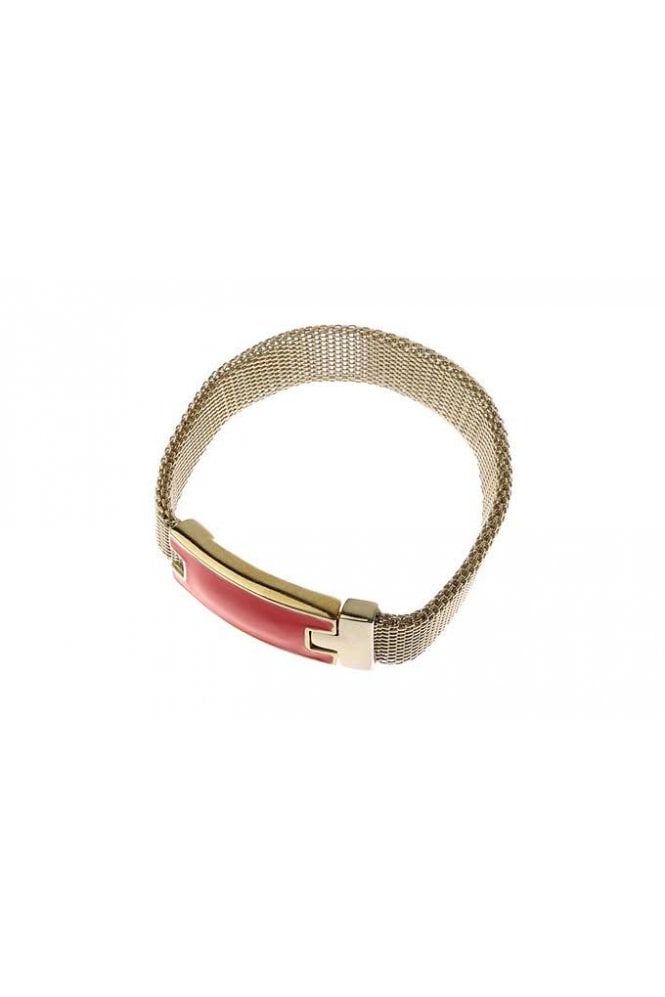 Majique London Blush Mesh Bracelet