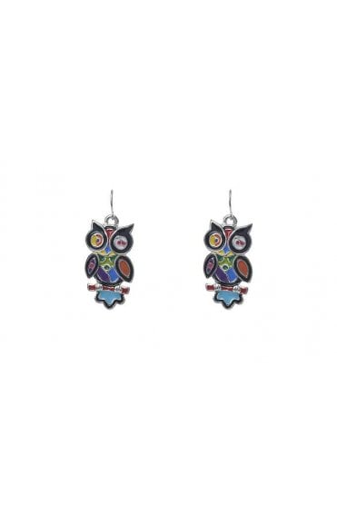 Boho Owl Branch Earring