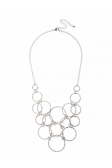 Bold Circle Chain Necklace