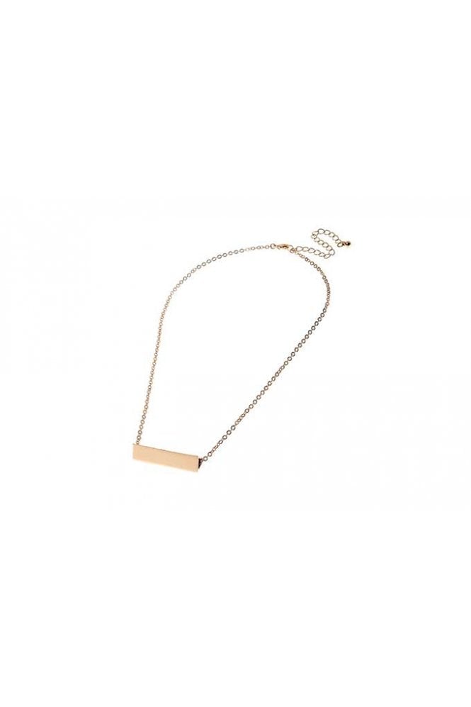 Majique London Bold Triangle Chain Necklace