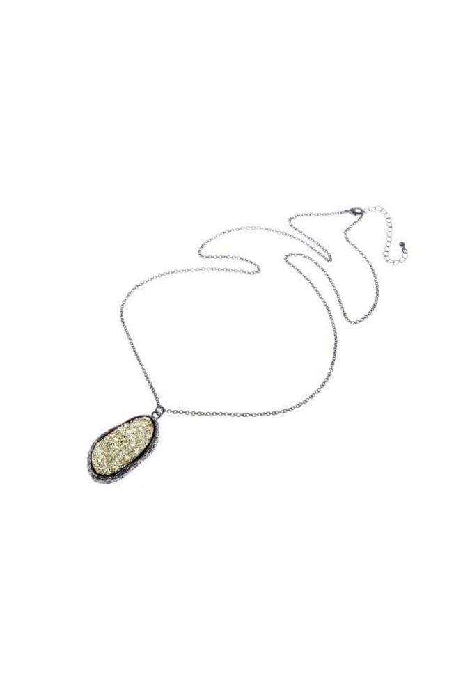 Majique London Bronzed Elegance Chain Necklace