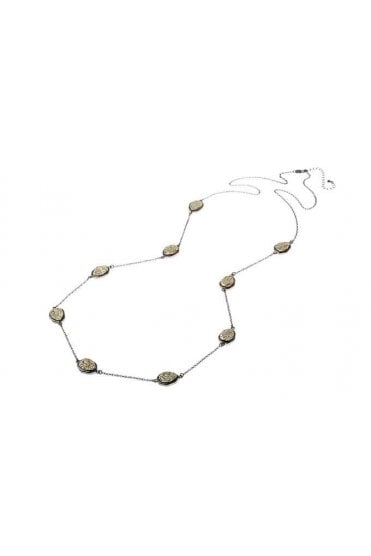 Bronzed Shine Long Necklace