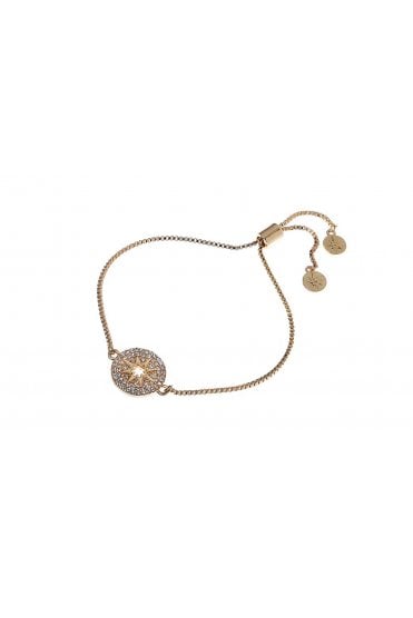 Celestial Crystal Star Slider Bracelet