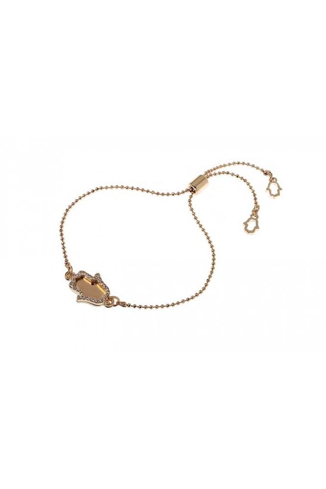 Majique London Celestial Hamsa Slider Bracelet