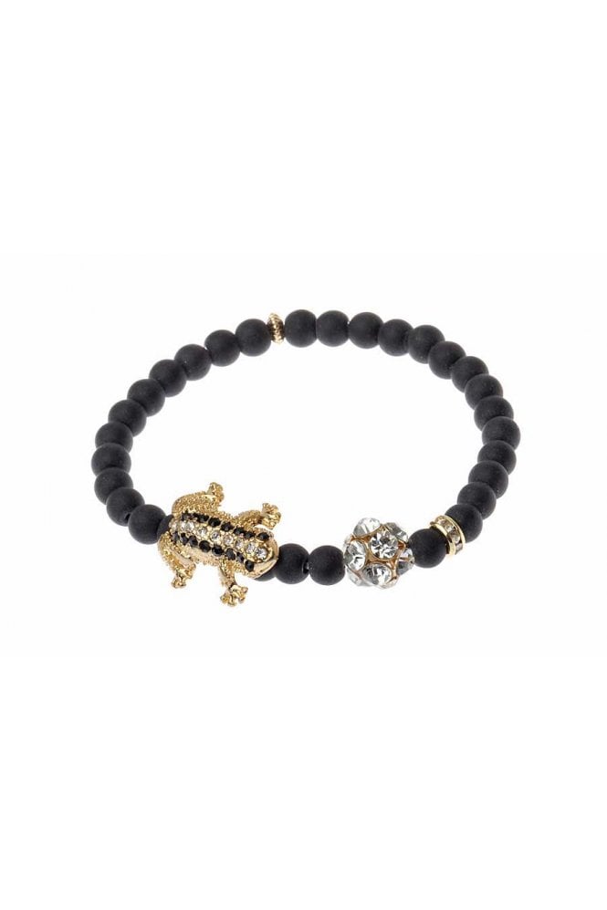 Majique London Charming Frog Bead Bracelet