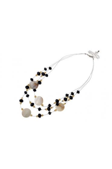 Cherry Agate Strand Necklace