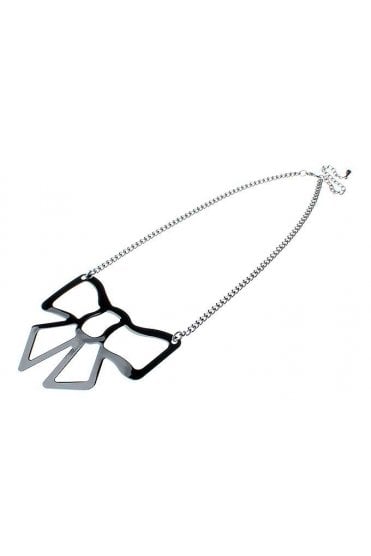 Chic Bow Statement Necklace