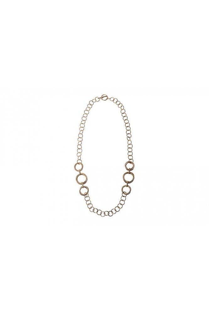 Majique London Chic Circle Chain Necklace