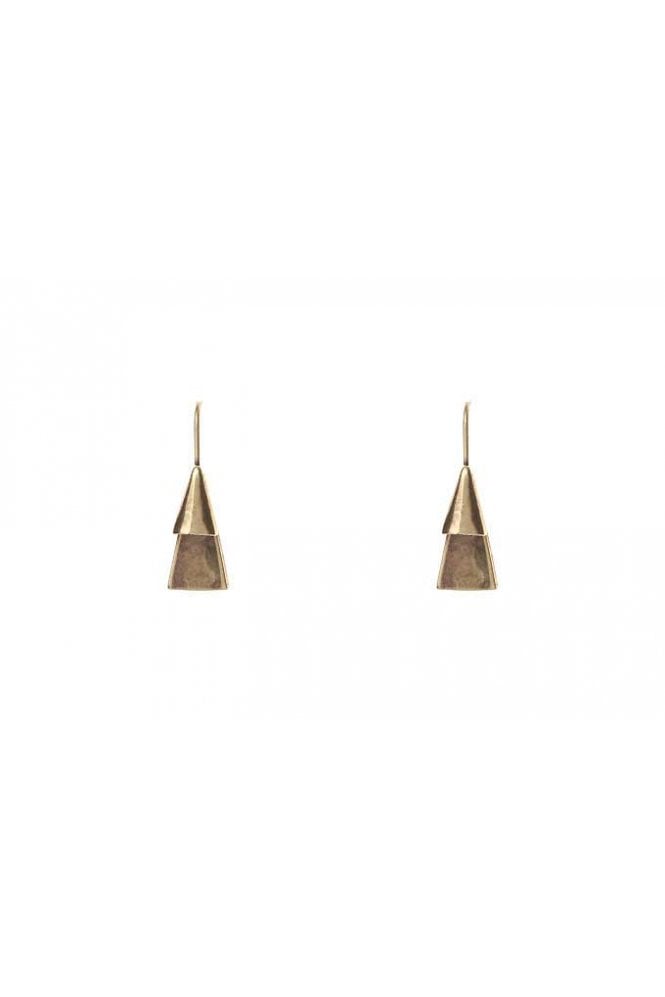 Majique London Chic Triangle Drop Earring