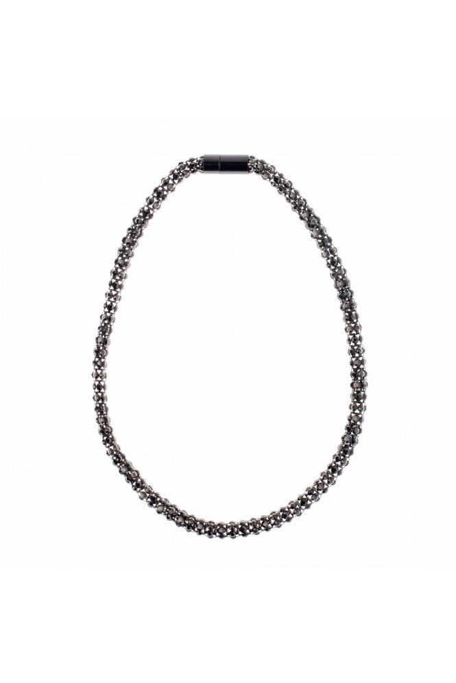 Majique London Crystal Magnetic Clasp Necklace