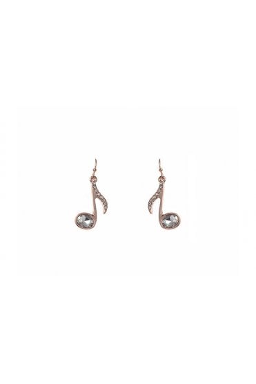 Crystal Melody Fish Hook Earring