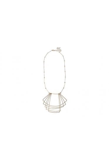 Deco Layer Fan Necklace