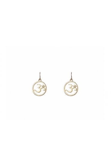 Divine Harmony Gold Drop Earring