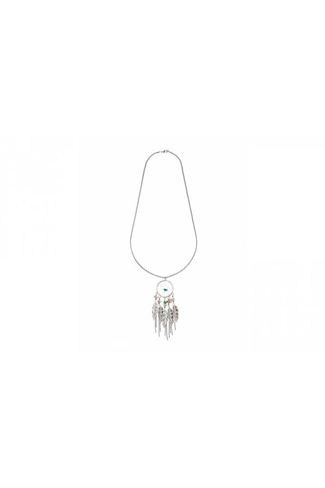 Majique London Dreamwave Leaf Necklace
