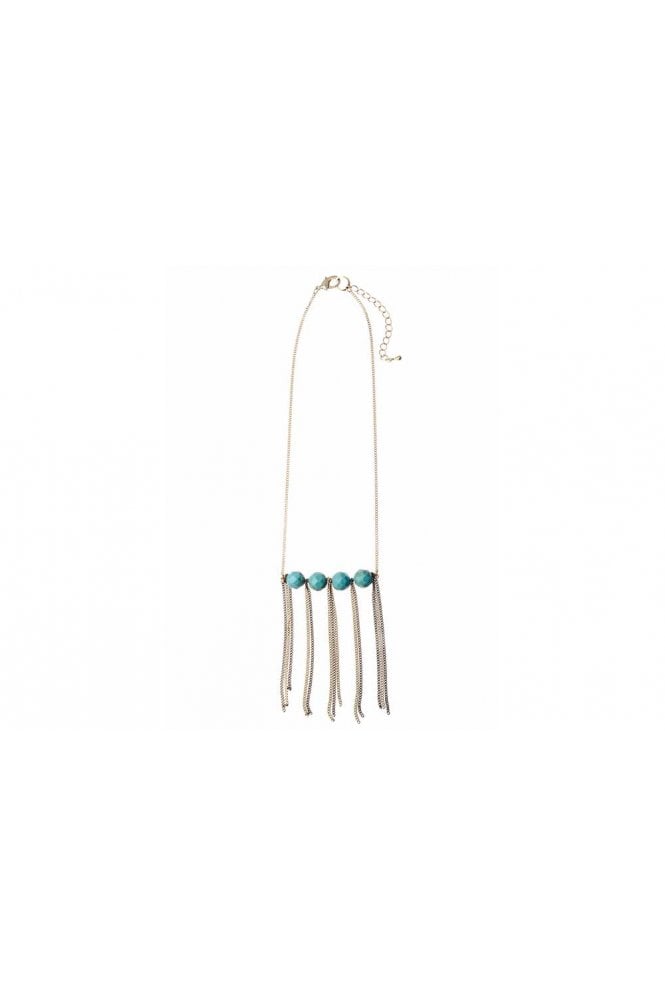 Majique London Dual Tone Drift Necklace