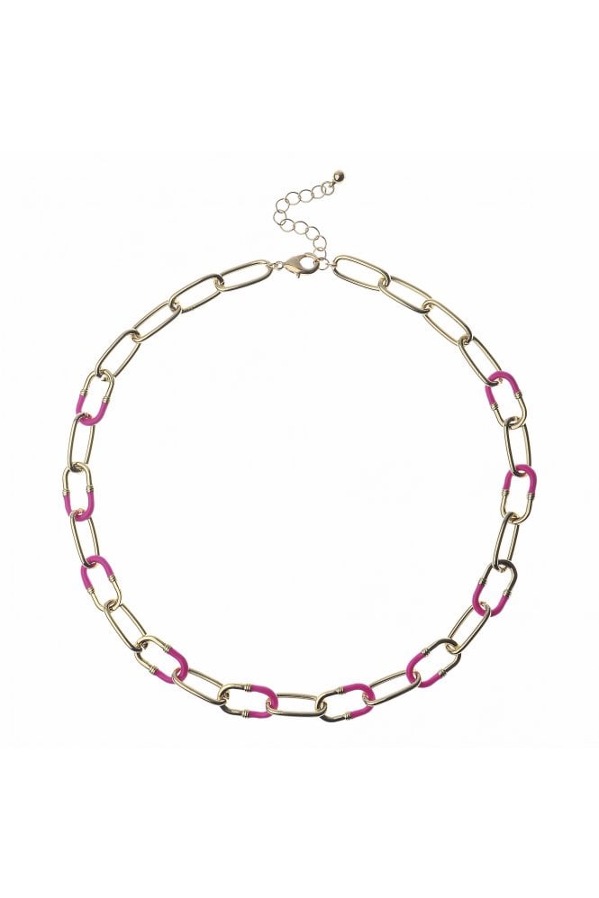 Majique London Gold Link Chain Necklace