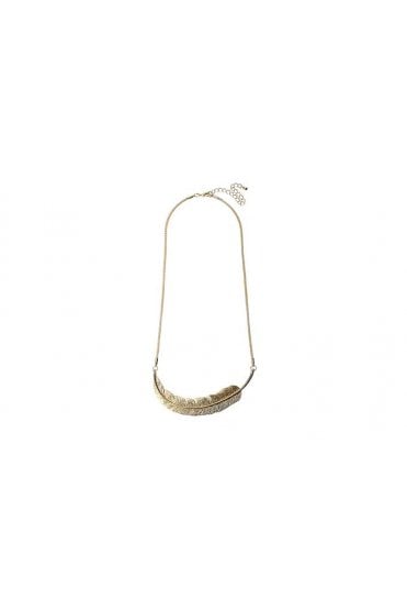 Feathered Link Necklace