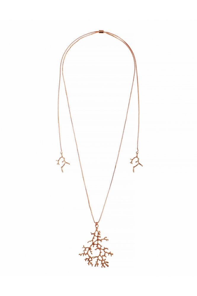 Majique London Forest Bloom Long Necklace