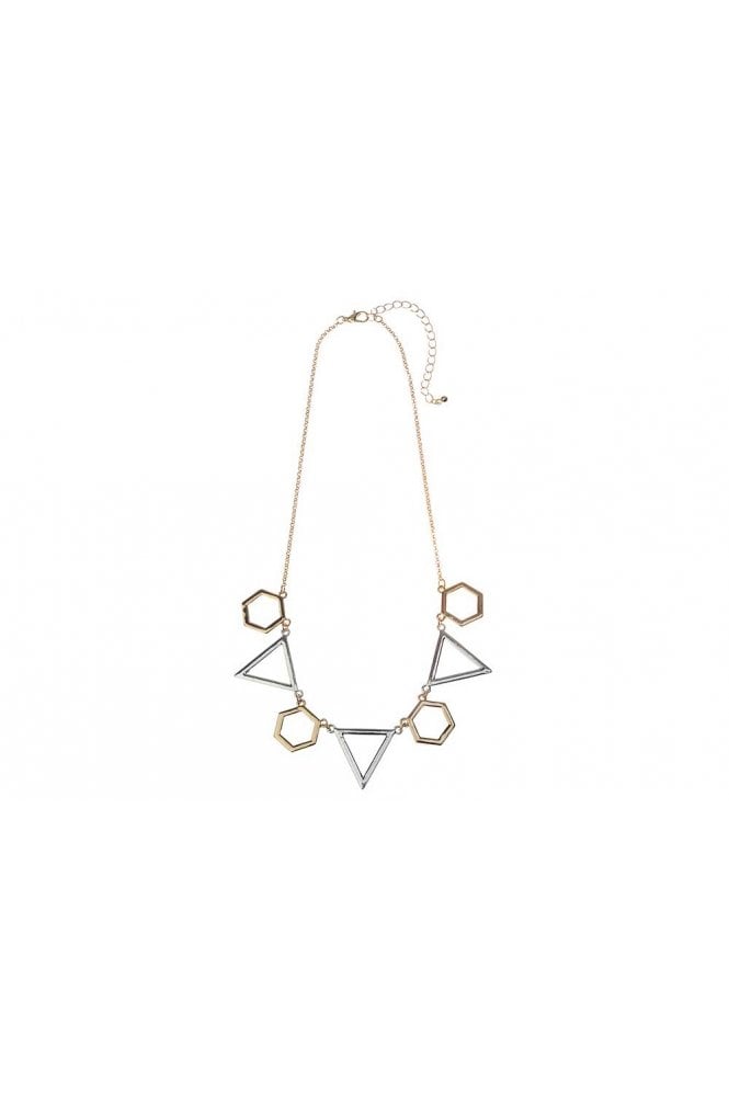 Majique London Geo Layer Necklace