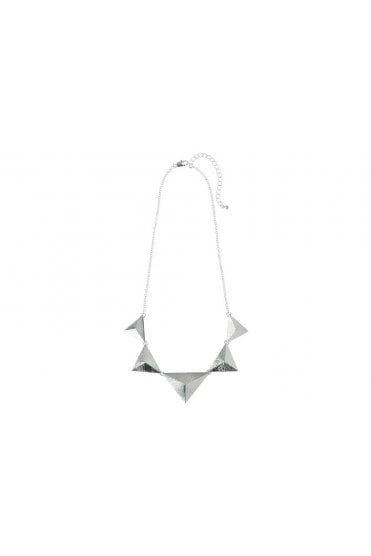 Geo Luxe Triangle Necklace