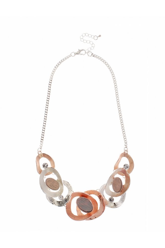 Majique London Gilded Fusion Link Necklace