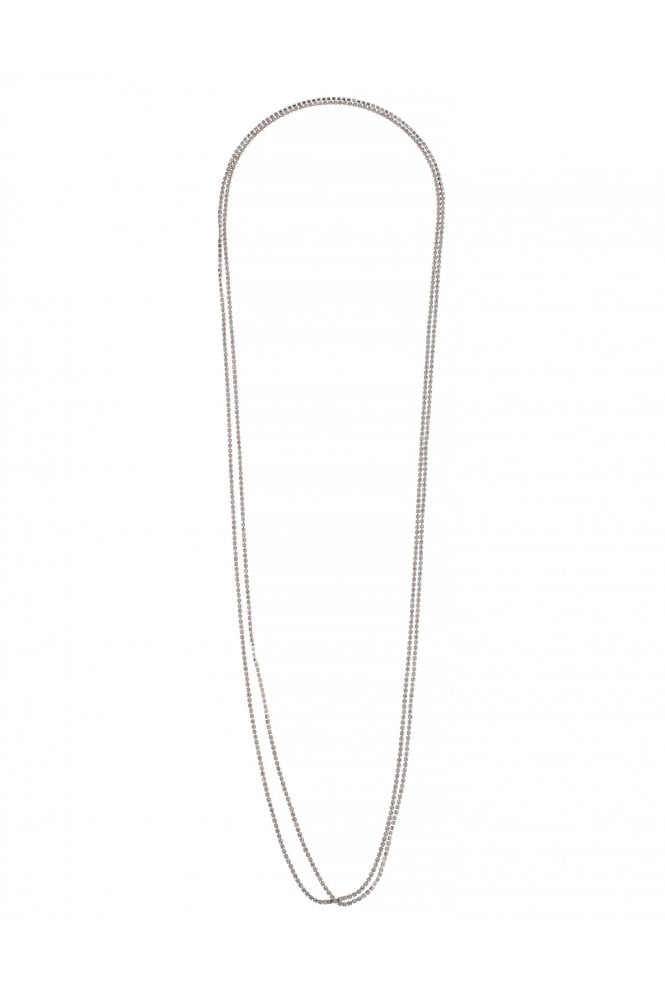 Majique London Glamour Drop Crystal Long Wear Necklace
