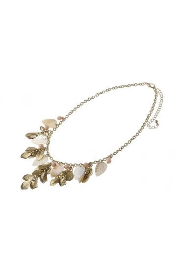Golden Blush Quartz Necklace