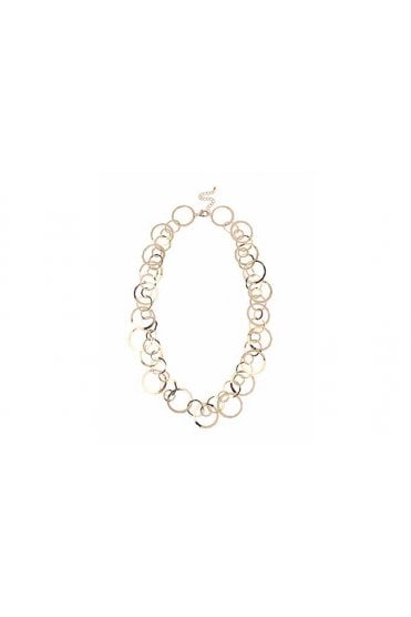 Golden Circle Link Necklace