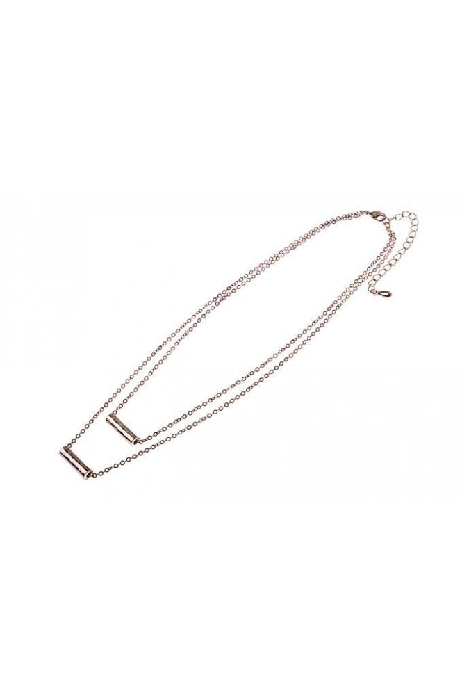Majique London Golden Drift Layered Necklace