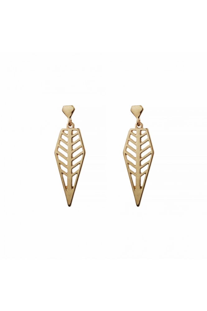 Majique London Golden Kite Stud Earring
