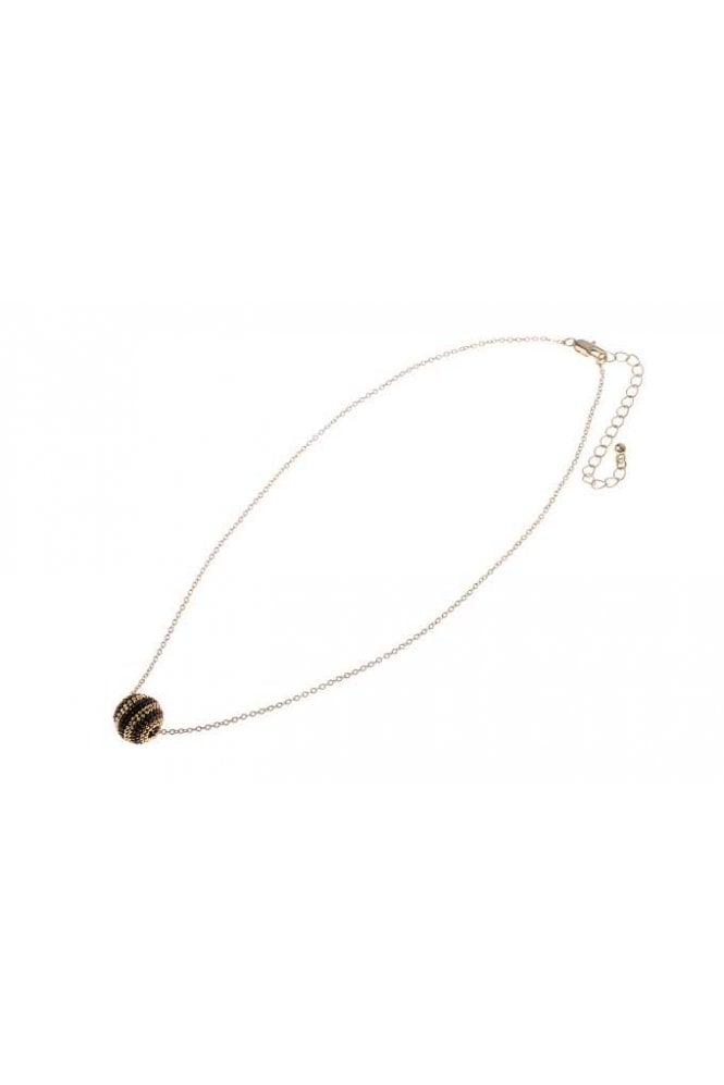 Majique London Golden Orbit Ball Necklace