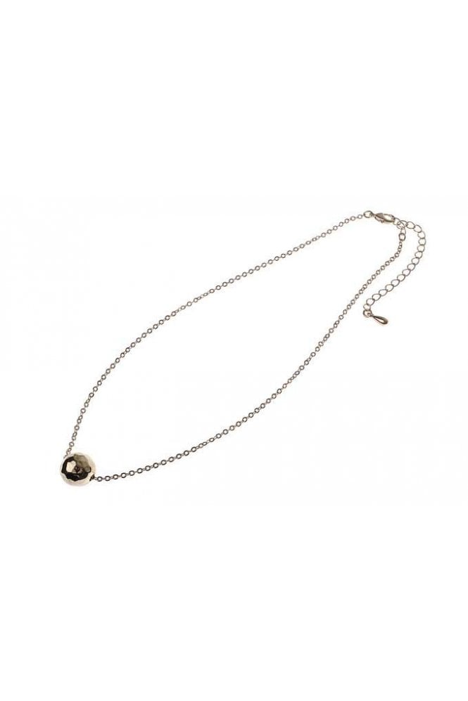 Majique London Hammered Luxe Pendant Necklace