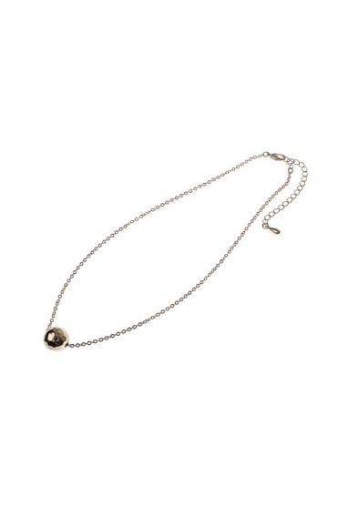 Hammered Luxe Pendant Necklace