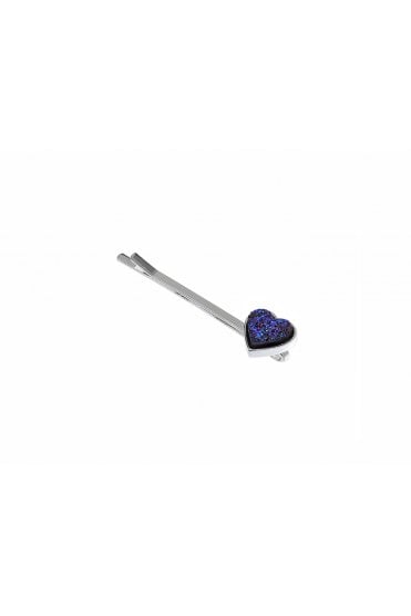 Druzy Heart Luxe Hair Pin