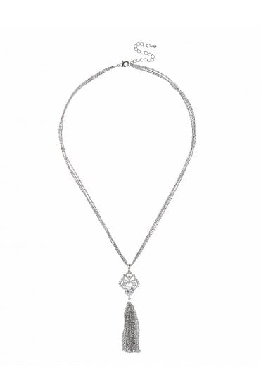 Heartbeat Luxe Tassel Necklace