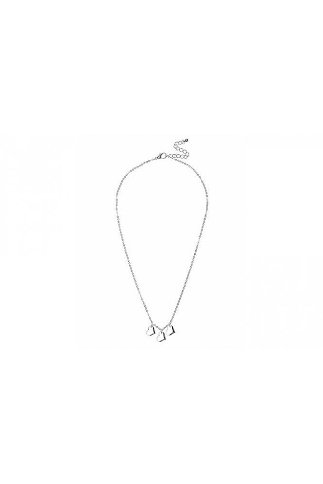 Majique London Heartfelt Silver Necklace