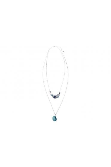 Layered Gemstone Necklace