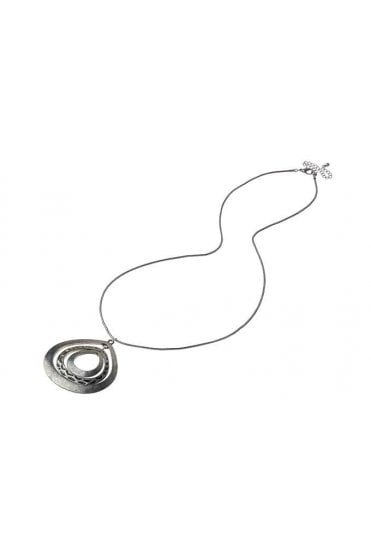 Luna Swirl Longline Necklace