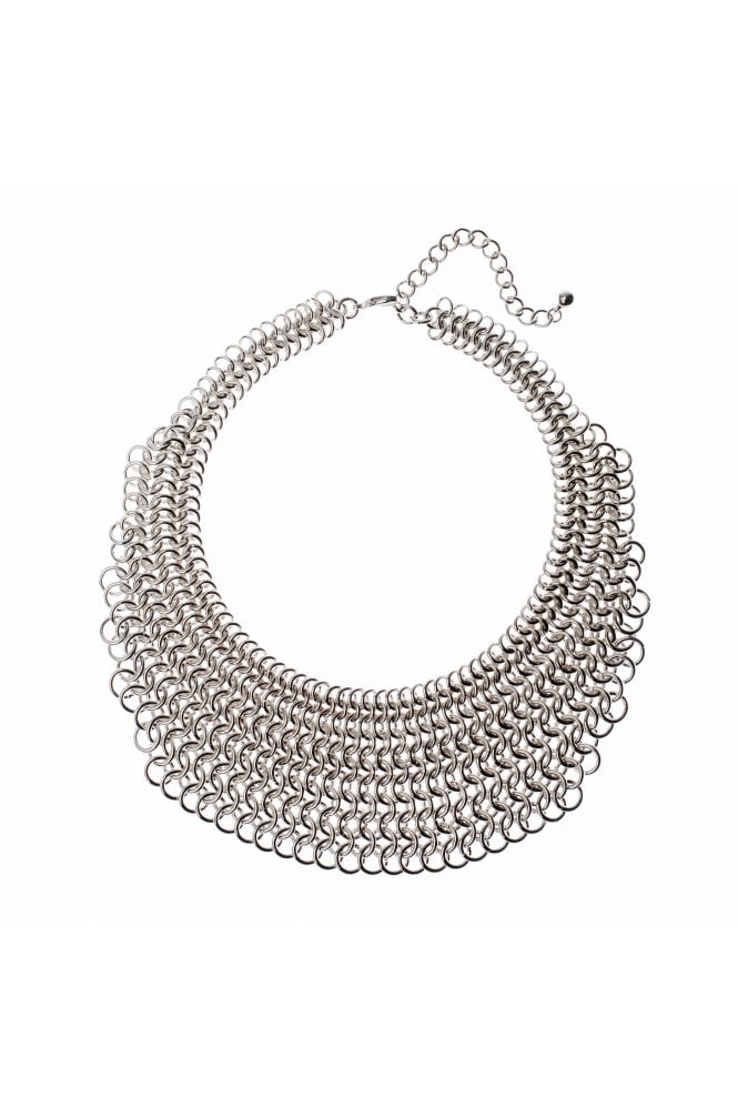 Majique London Lustrous Loop Statement Necklace