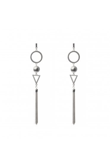Luxe Chain Tassel Earring