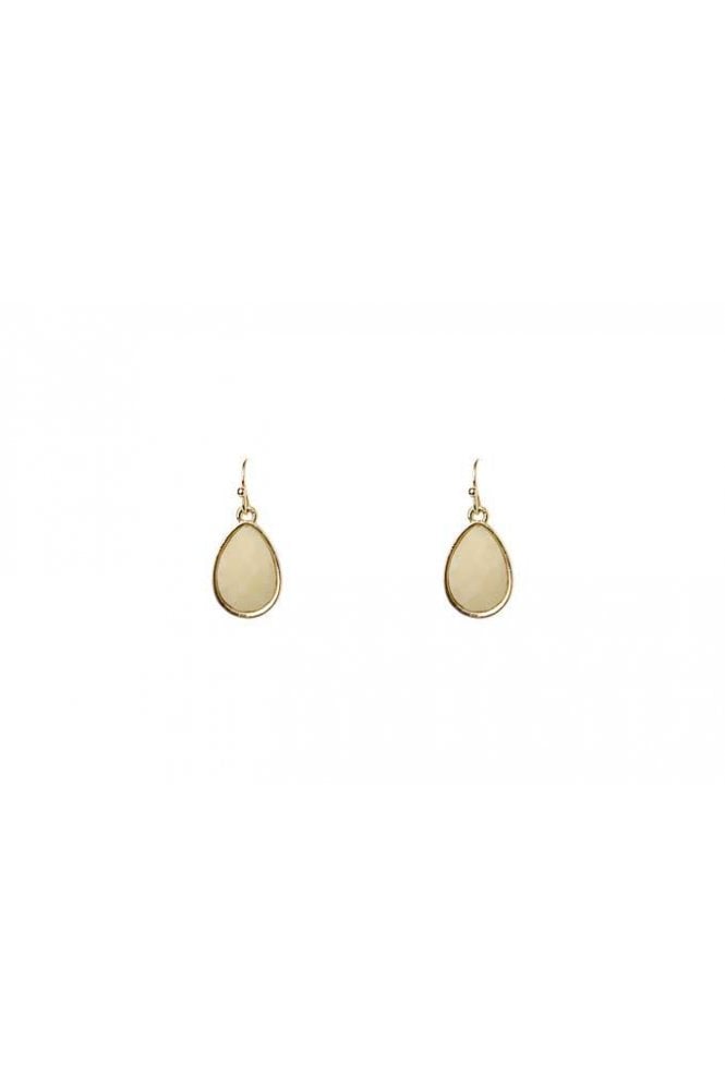 Majique London Luxe Cream Drop Earring