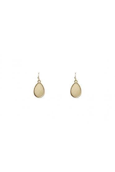 Luxe Cream Drop Earring